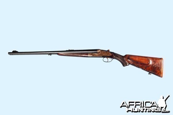 .465 Holland &amp; Holland Double Barrel Rifle