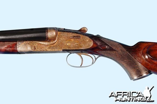 .465 Holland &amp; Holland Double Barrel Rifle