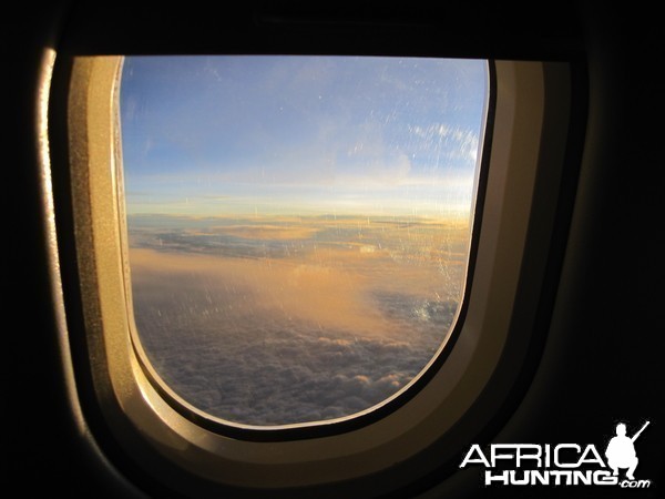 Early morning arrival with Air Namibia into Windhoek International Airport