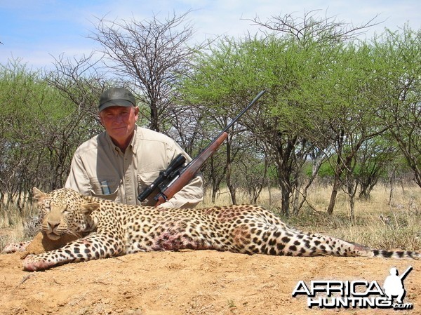 Hunting Leopard in Namibia