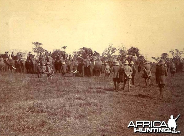 His Imperial Majesty's Shoot, Nepal 1911