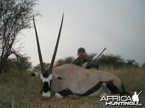 Gemsbok hunt in Northwest Province SA