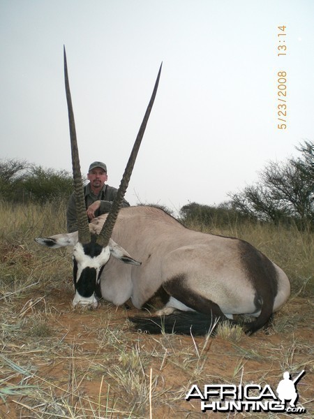 Gemsbok hunt in Northwest Province SA
