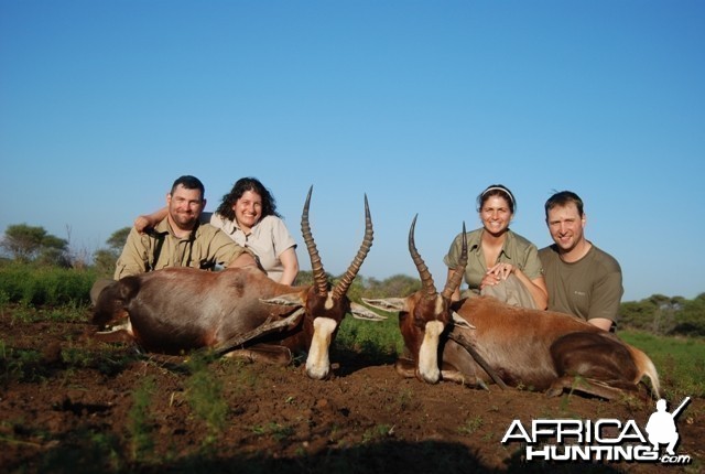 Blesbok hunt in Limpopo RSA - 18 inches