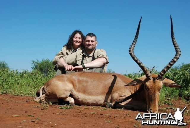 Impala hunt in Limpopo RSA
