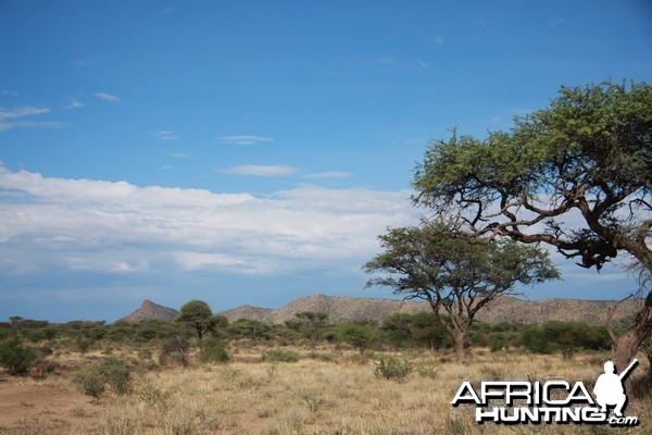 Ozondjahe landscape Namibia