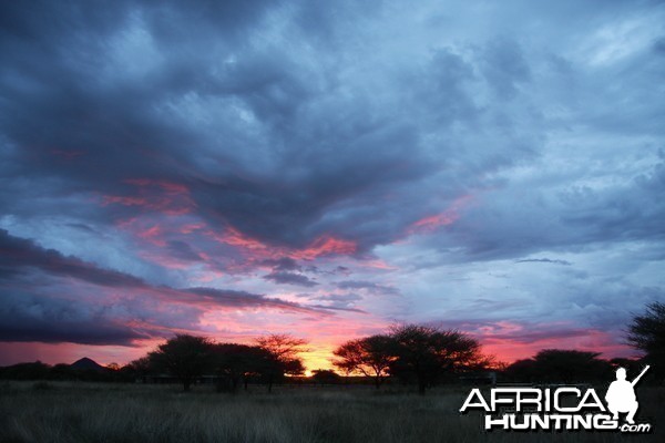 Namibian sunset