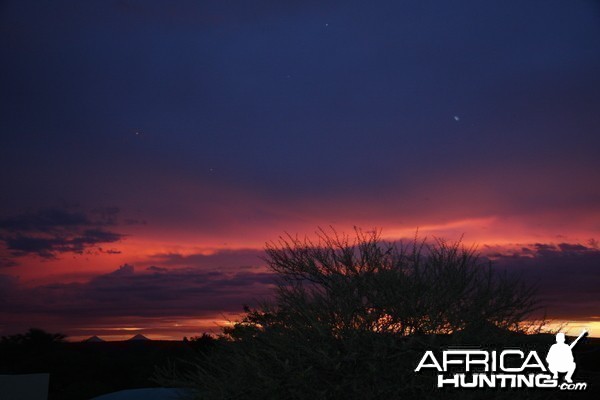 Sunset Namibia