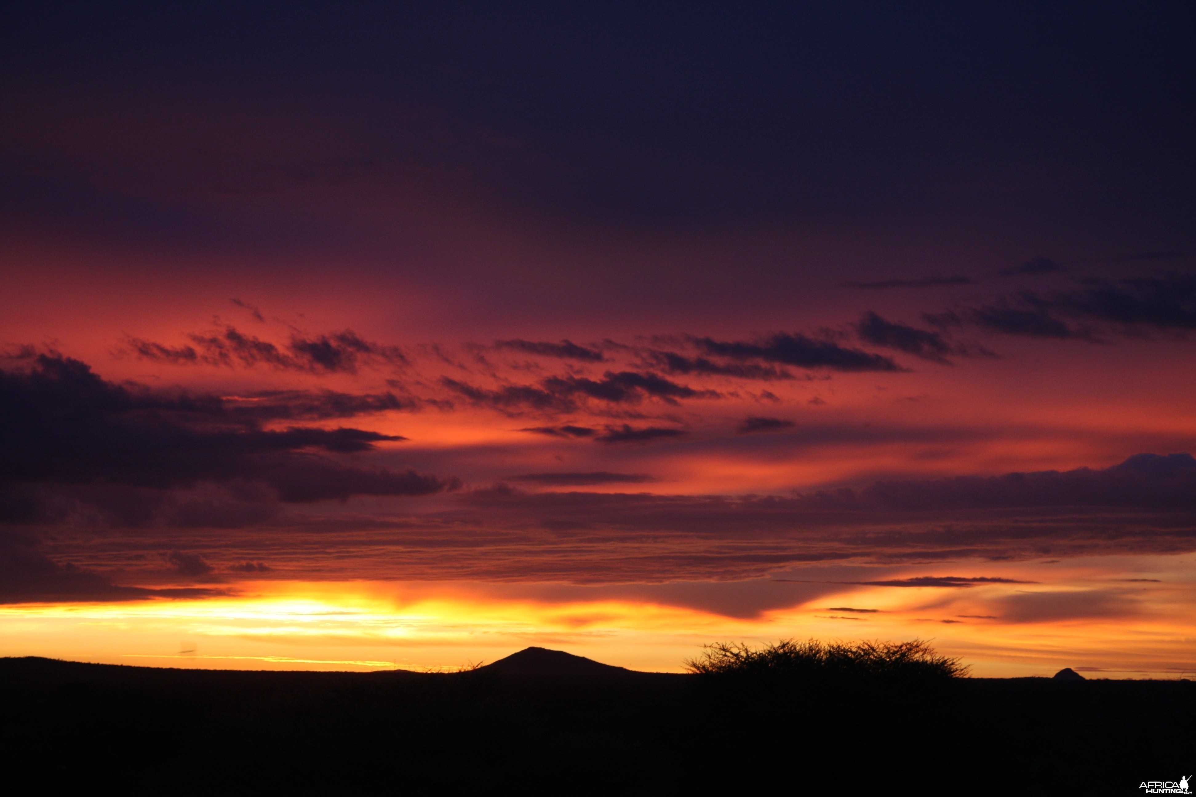 Sunset Namibia