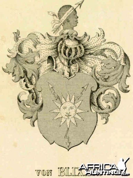 Baron Bror von Blixen-Finecke Coat of Arms