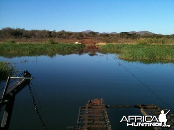 &quot;Ferry&quot; at Pongola Game Reserve, SA