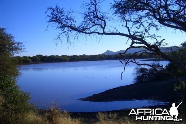 Africa Namibia Waterhole