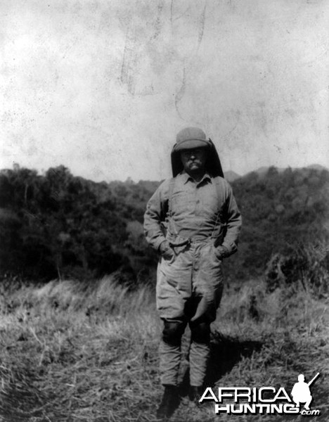 Theodore Roosevelt on the Wapiti Plains