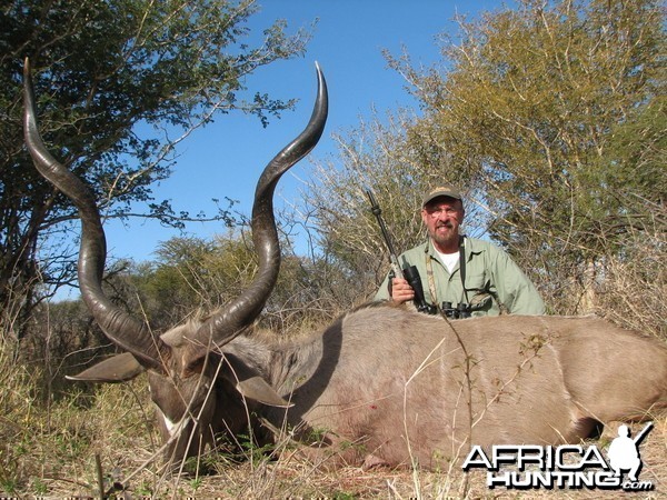 Greater Kudu Bull Limpopo River area SA