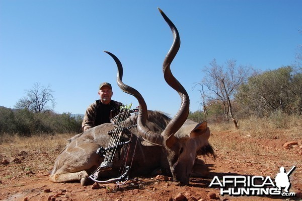 Kudu bowhunt in South Africa