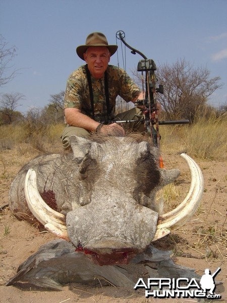 Bowhunting Warthog in South Africa