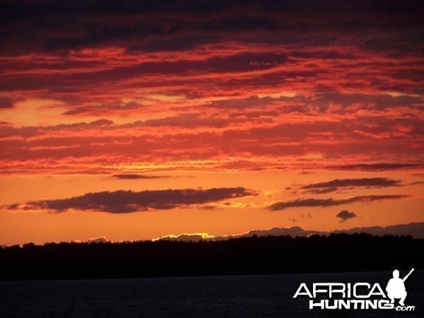 Sunset in Northern Ontario Canada