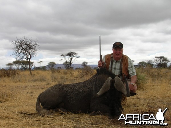 Hunting Black Wildebeest in Namibia