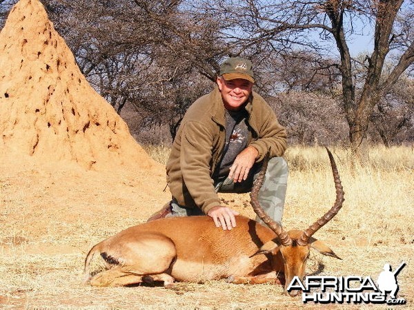 Hunting Impala in Namibia