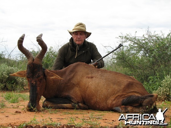 Hunting Hartebeest in Namibia