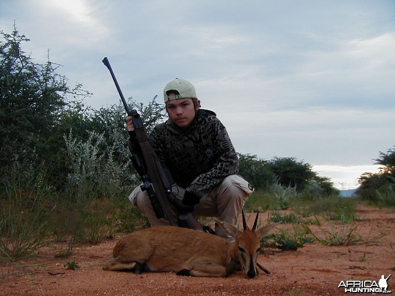 Hunting Duiker in Namibia