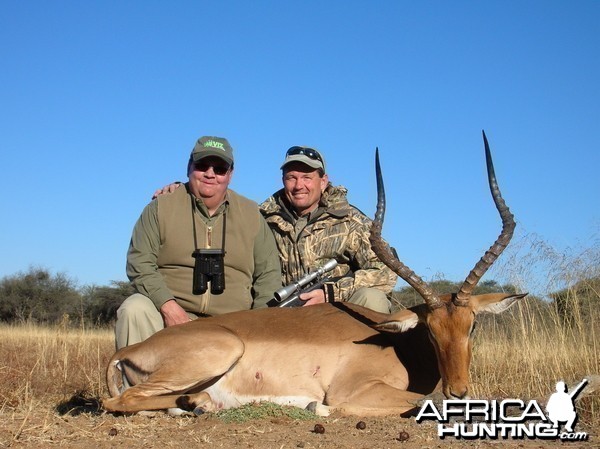 Hunting Impala in Namibia