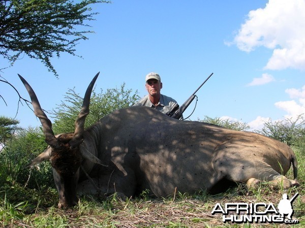 Hunting Cape Eland in Namibia