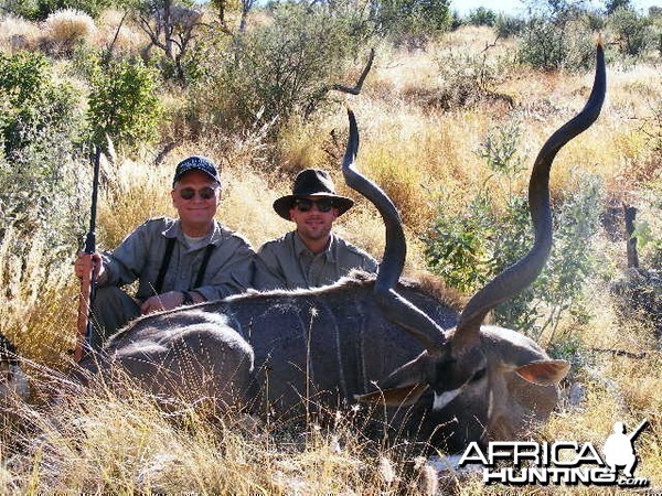 Hunting Kudu in Namibia