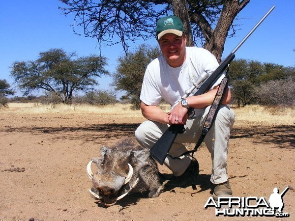 Pig Hunting in Namibia
