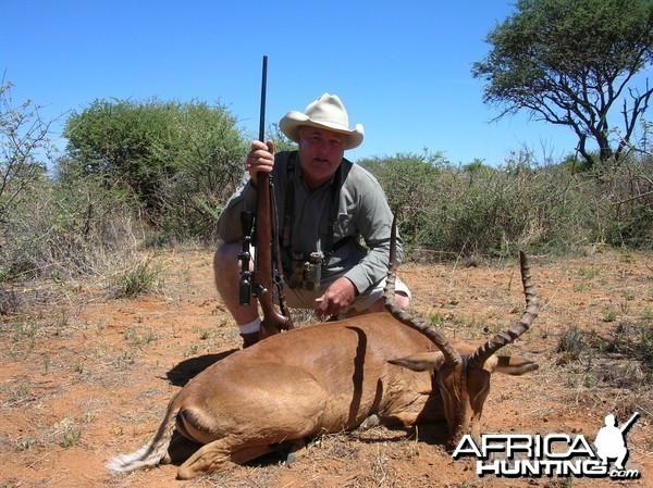 Hunting Impala in Namibia