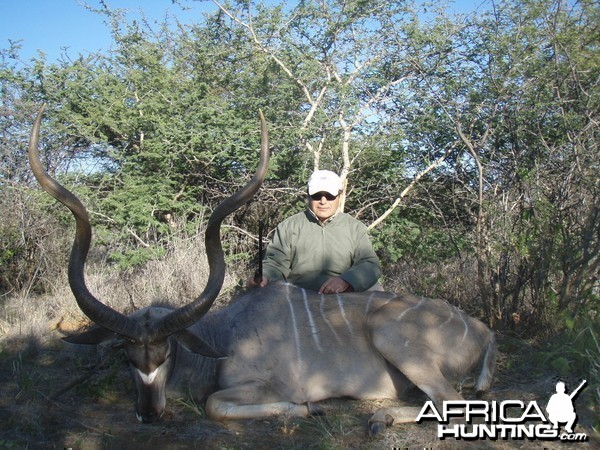 Hunting Kudu in Namibia