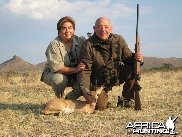 Hunting Steenbok in Namibia