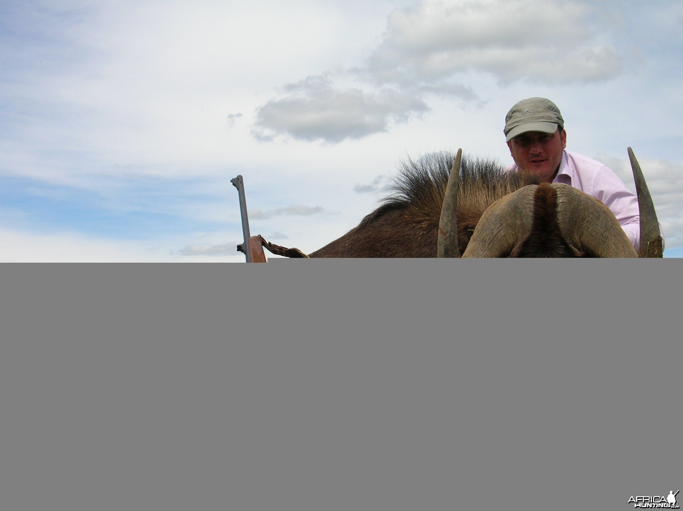 Hunting Black Gnu in Namibia