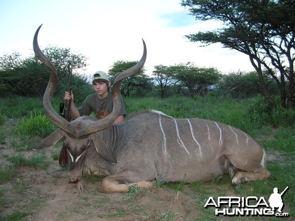 Hunting Kudu in Namibia