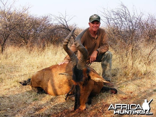 Hunting Hartebeest in Namibia