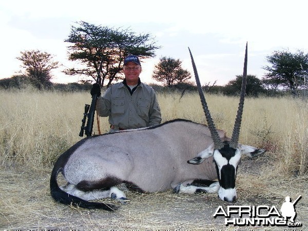 Hunting Gemsbok in Namibia