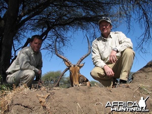 Hunting Impala in Namibia