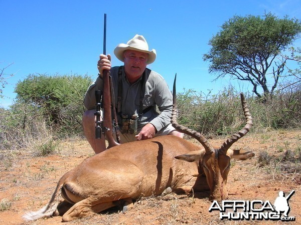 Hunting Impala in Namibia