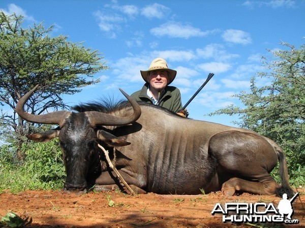 Hunting Blue Wildebeest in Namibia