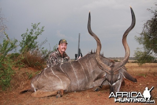 My Kudu in the rain... South Africa