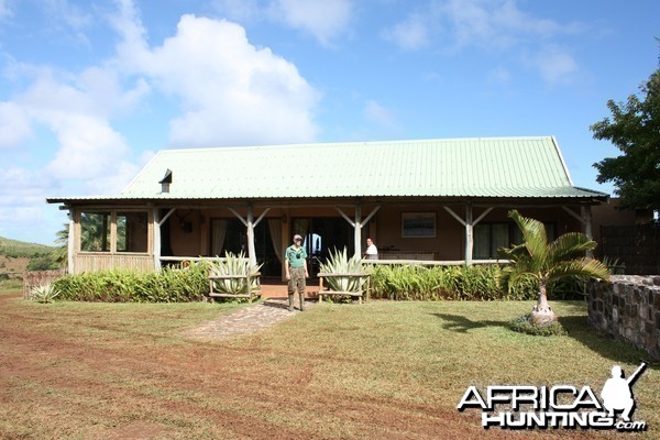 Hunting lodge in Mauritius of Le Chasseur Mauricien