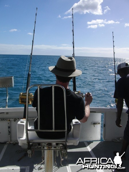 Boat trip in Mauritius