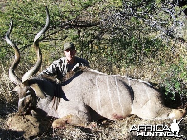 Kudu hunt in Namibia