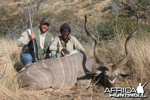 Kudu hunt in Namibia