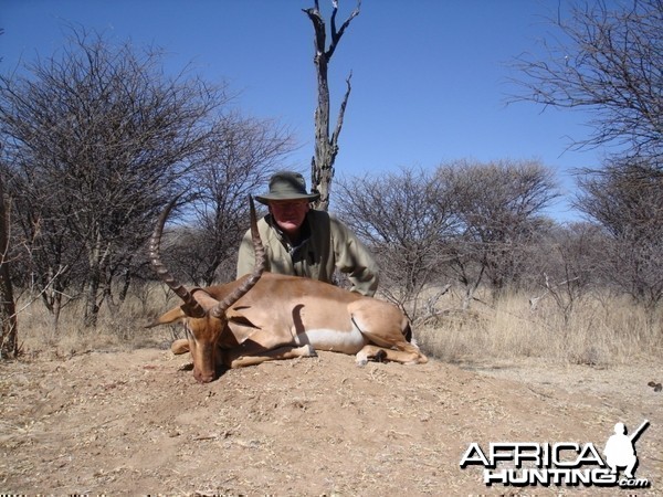 Imapla hunted in Namibia