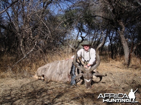 Greater Kudu hunted in Namibia