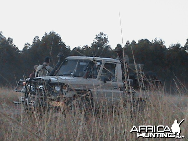 From the Lion eyes, on a Lion hunt in Dande, South Zimbabwe