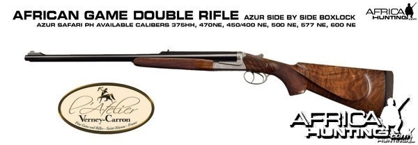 Azur Safari PH Double Rifle by Verney-Carron