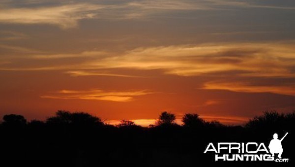 Sunset in Africa