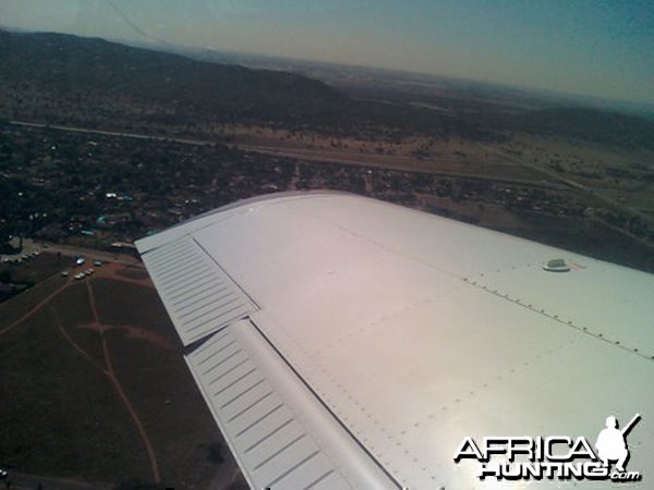 South Africa by plane